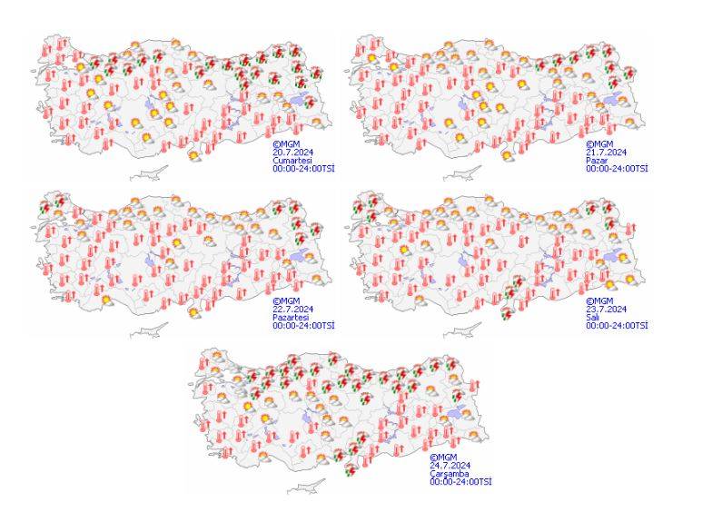 Meteoroloji gün verip 5 ili uyardı! Kuvvetli sağanak vuracak 22